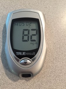 blood sugar of 82 before tiger nuts