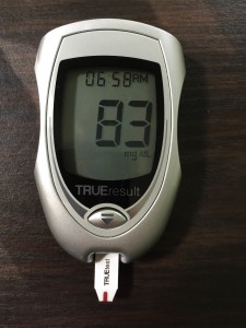 blood sugar of 83 after tiger nuts